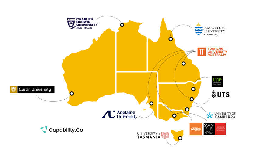 University Partners Map